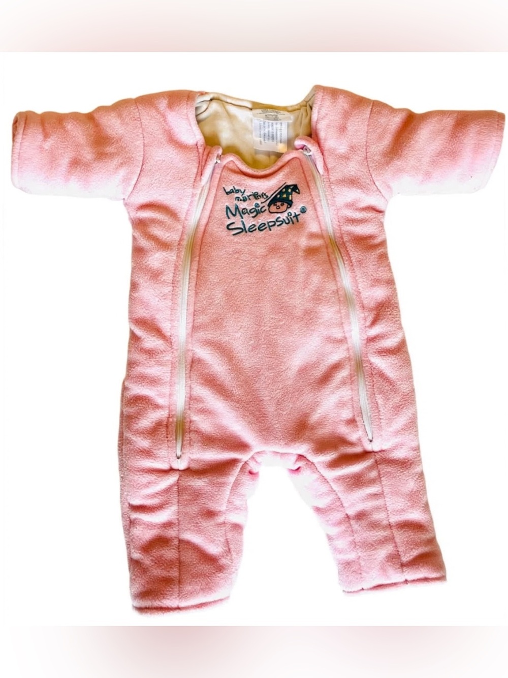 Magic Sleepsuit - Baby Pink Fleece One-Piece